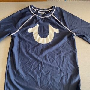 True Religion Rash Guard T Shirt, Swim Surf